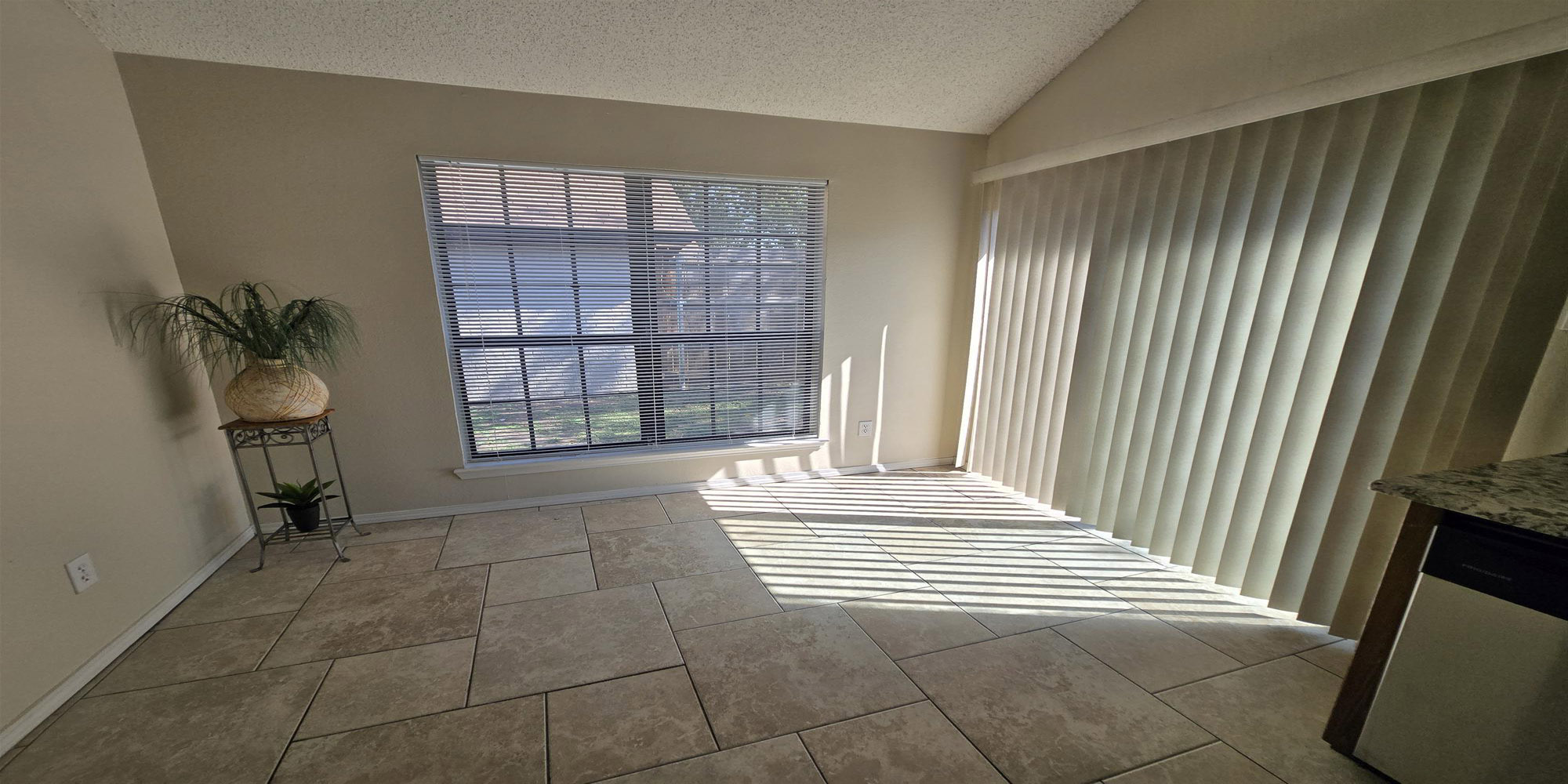 Breakfast Area Off Kitchen With Patio Doors