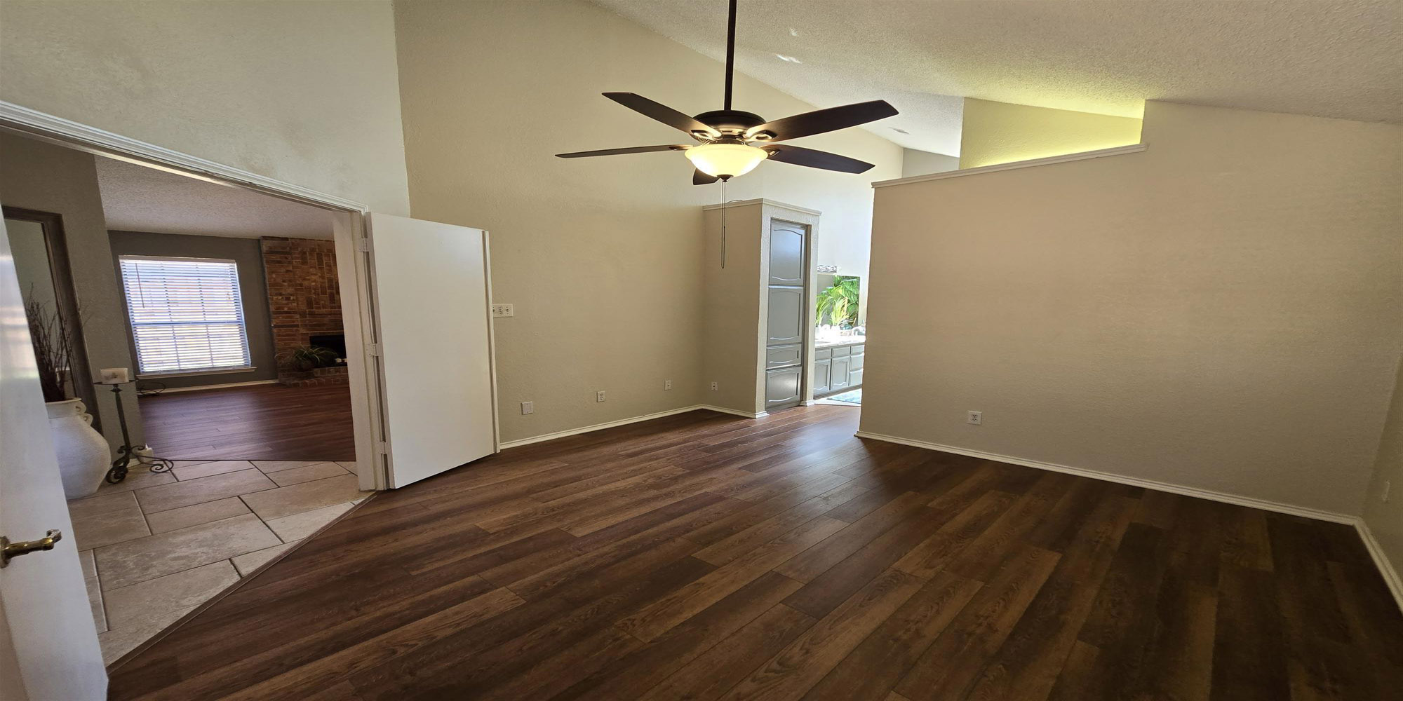 Master Bedroom with French Doors