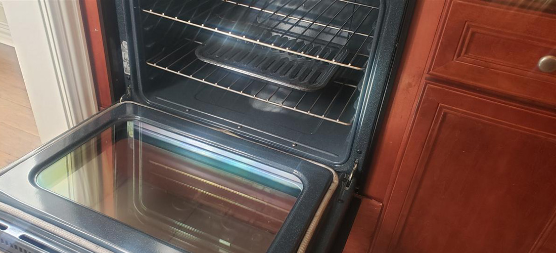 Clean Double Ovens