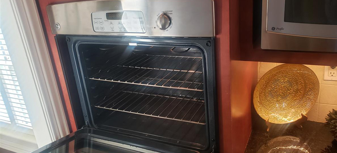 Clean Double Ovens
