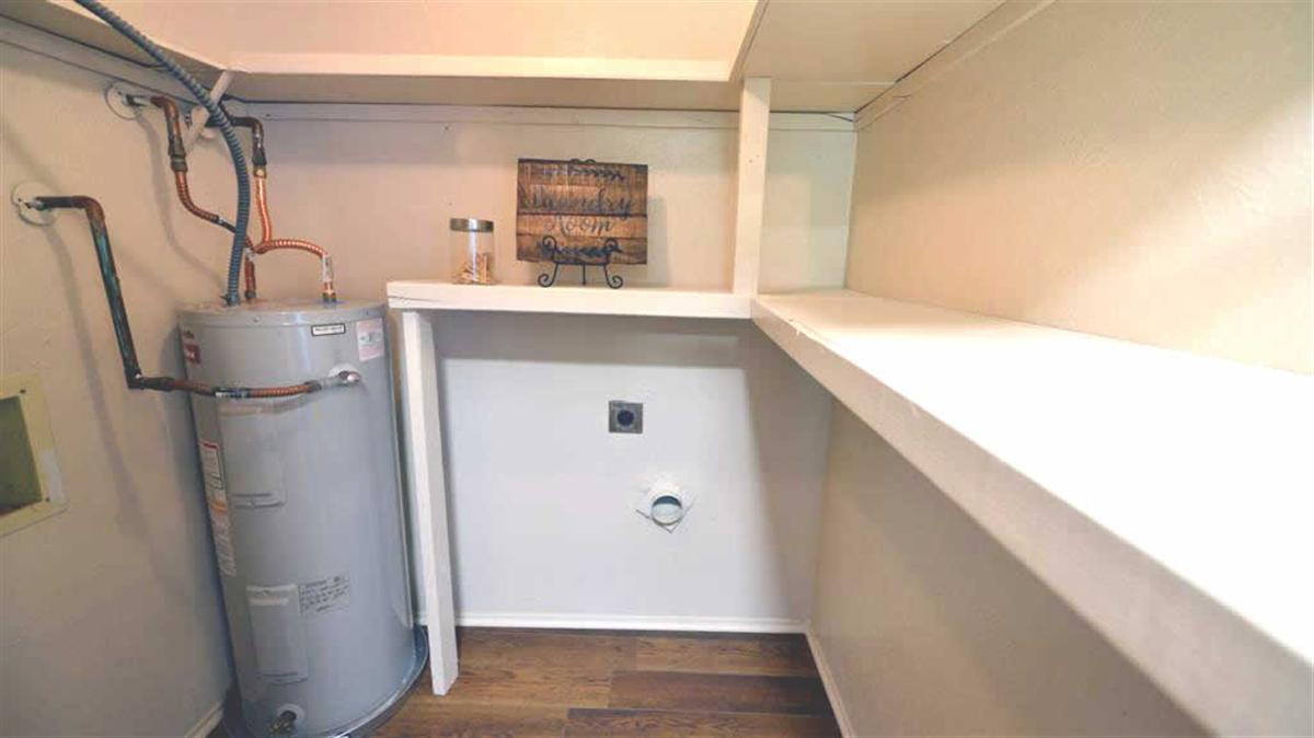Separate Laundry Area